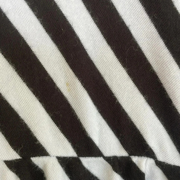 Torrid Black and White Striped Summer Blouse - Picture 6 of 6